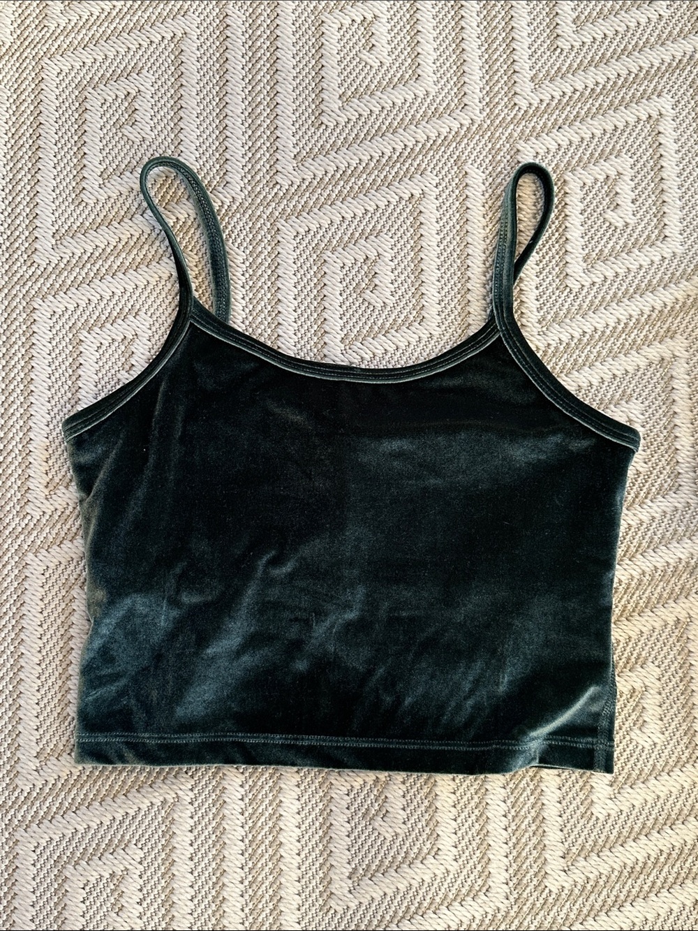 Beyond Yoga Velvet Motion Truly Cropped Tank